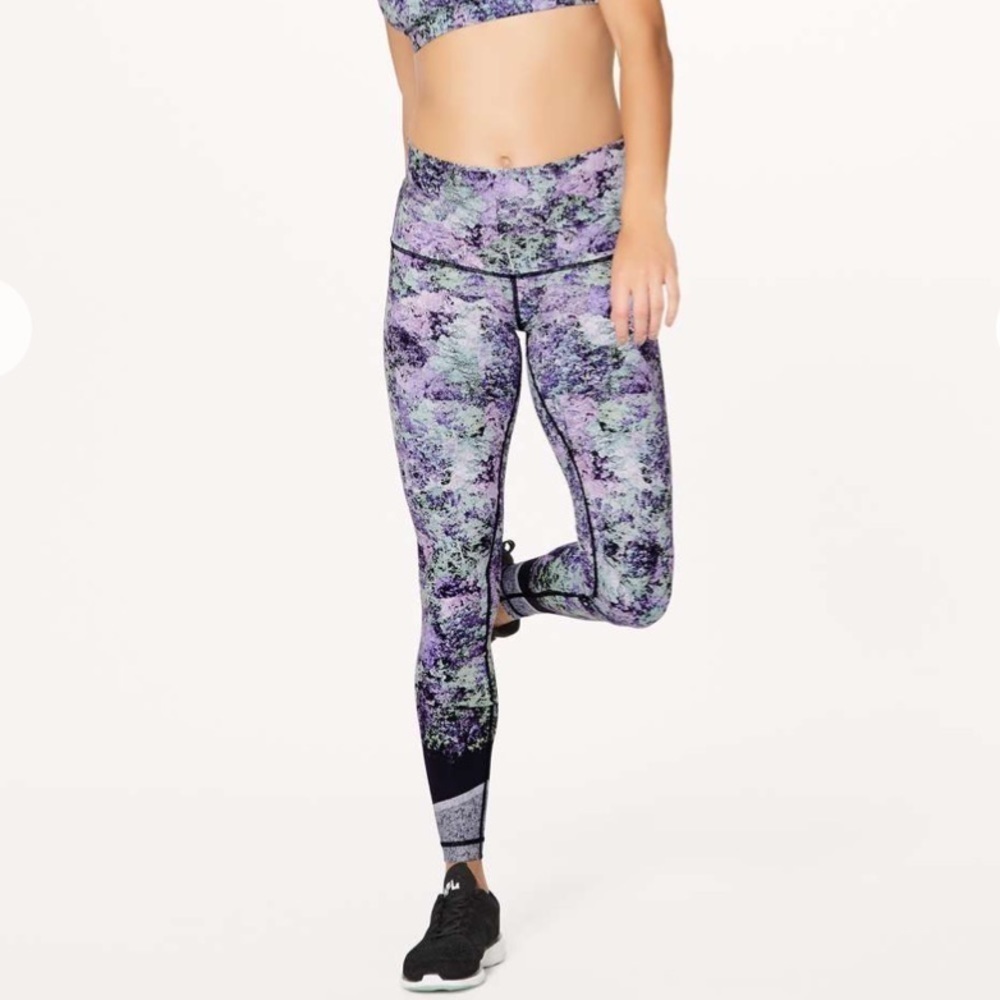 Lululemon Wunder Under HR 50g Tight Nulux 28"  Size 4